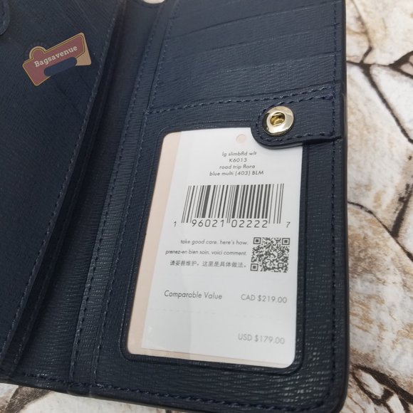 #bagsavenue free ship new small darcy satchel road trip bifold wallet Kate spade - Picture 10 of 16